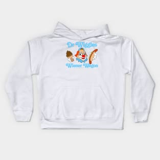 Dr Wiggles Wiener Wagon Kids Hoodie